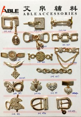 China Ornamentos durables de la aduana del reemplazo de la hebilla del zapato de los hombres y de las mujeres del metal proveedor
