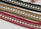 Las bandas elásticas decorativas moldeadas rojas/amarillo/negro para las muchachas calzan la decoración proveedor