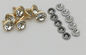 El cordón exquisito del metal ojetea el color modificado para requisitos particulares el oro de plata para los zapatos de las señoras proveedor