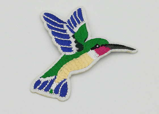 China Remiendos del bordado de la flor del pájaro para las chaquetas/vaqueros/camisas/sombreros/mochilas proveedor