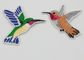 Remiendos del bordado de la flor del pájaro para las chaquetas/vaqueros/camisas/sombreros/mochilas proveedor