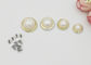 El remache decorativo de la perla semicircular dirige ambiental resistente de la abrasión plateado proveedor