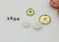 El remache decorativo de la perla semicircular dirige ambiental resistente de la abrasión plateado proveedor